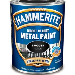 Hammerite smooth finish sort 0.75l