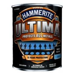 Hammerite ultima smooth black 0,75l