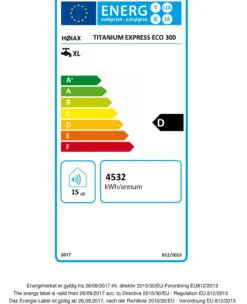 Høiax titanium express eco 300 varmtvannsbereder