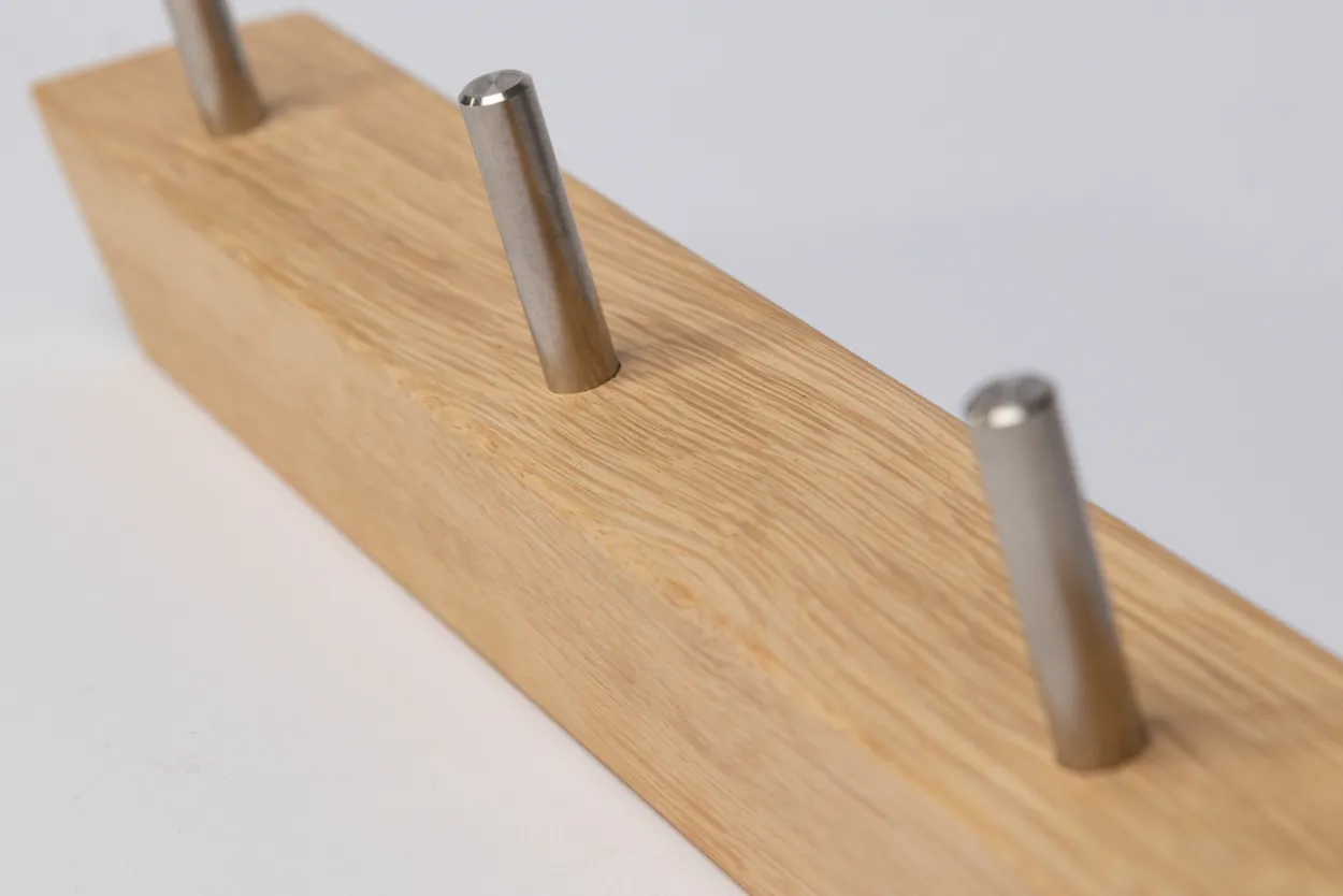 Hoigaard knaggerekke 31 cm eik