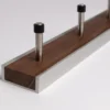 Hoigaard knaggerekke 60 cm valnøtt