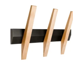 Hoigaard tangent knaggerekke 38 cm sort/eik