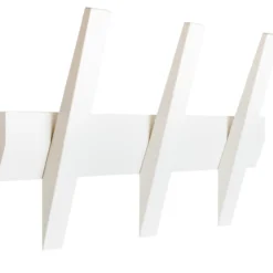 Hoigaard tangent knaggerekke 38 cm hvit