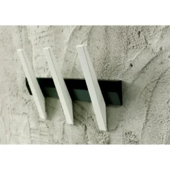 Hoigaard tangent knaggerekke 38 cm sort/hvit