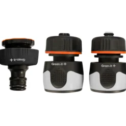 Home it garden premium slangekoblinger sett med 3 deler