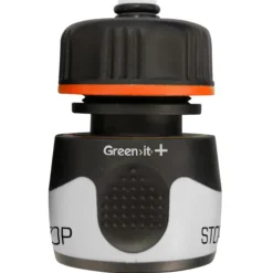 Home it garden premium slangekobling med stopp 1/2"