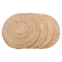 House nordic bombay bordbrikker 4 stk natur ø38 cm