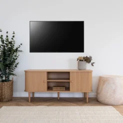 House nordic nikko tv-bord furu natur 113x40x52
