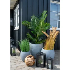 House nordic poa gress kunstig plante grønn h68 cm