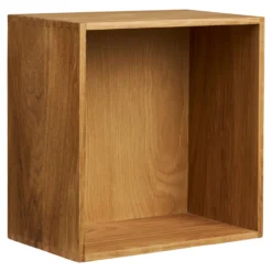 House nordic townsville vegghylle eik 18x30x30 cm