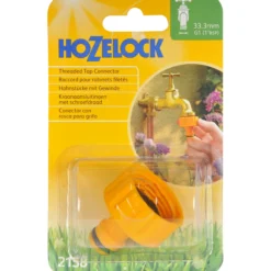Hozelock krankopling med bsp gjenger 33mm 1"