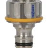 Hozelock metall krankopling med bsp gjenger 1/2"