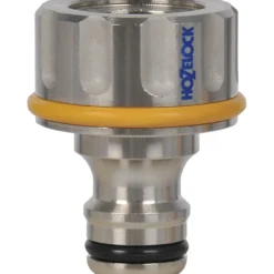Hozelock metall krankopling med bsp gjenger 1/2"