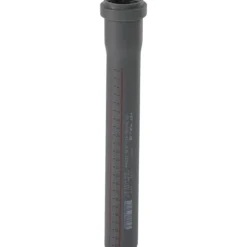Ht safe avløpsrør m/muffe pp grå 40x250mm
