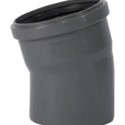 Ht safe bend pp grå 110mm - 15°