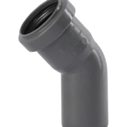 Ht safe bend pp grå 40mm - 45°