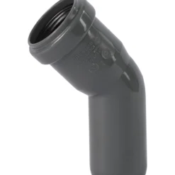Ht safe bend pp grå 32mm - 45°