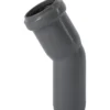 Ht safe bend pp grå 32mm - 30°