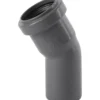Ht safe bend pp grå 40mm - 30°