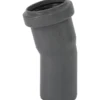 Ht safe bend pp grå 40mm - 15°