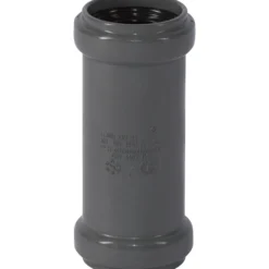 Ht safe dobbel skjøtemuffe pp grå 32mm