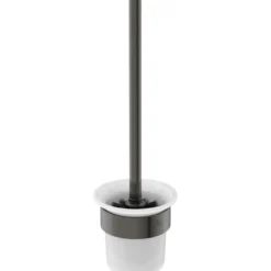 Ideal standard conca toalettbørste frostet/magnetic grey