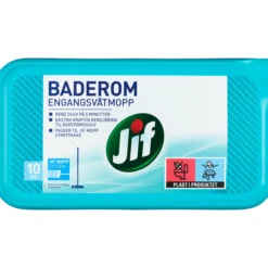Jif engangsvåtmopp baderom