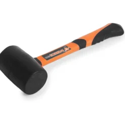 Kendo gummihammer sort 16oz