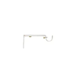 Kirsch holder hvit/gull 10-15cm