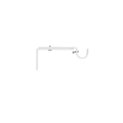 Kirsch holder ø19mm hvit