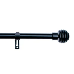 Kirsch stangsett aura ø19 svart 160-300