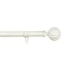 Kirsch stangsett charm 120-210cm hvit
