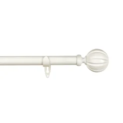 Kirsch stangsett charm 120-210cm hvit