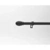 Kirsch stangsett havanna 160-300cm sort