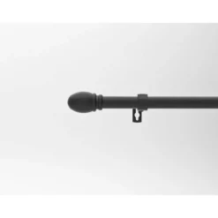 Kirsch stangsett havanna 160-300cm sort