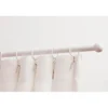 Kirsch stangsett malaga 90-160cm hvit
