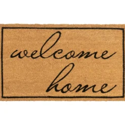 Lako colori dørmatte, welcome home