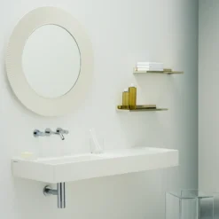 Laufen kartell hylle til badekar gjennomsiktig