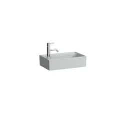 Laufen kartell servant 46x28 cm venstre u/overløp matt grå