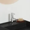 Laufen kartell såpebeholder boxy hard plast pulverrosa