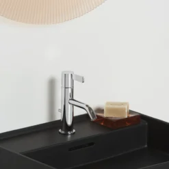 Laufen kartell såpebeholder boxy hard plast pulverrosa