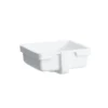 Laufen living city underlimt servant 40x35,5 cm m/glasert utside slipt hvit