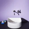 Laufen sonar servant 34x34 cm u/armaturhull hvit