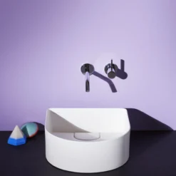 Laufen sonar servant 34x34 cm u/armaturhull hvit