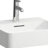 Laufen val servant 45x42 cm u/armaturhull lcc hvit