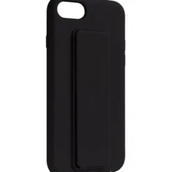 Leki bycph cover iphone 6/7/8/se 2g/se 3g grip and stand silikon sort