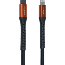 Leki bycph pro cable usb c til ligthning 2.0 m