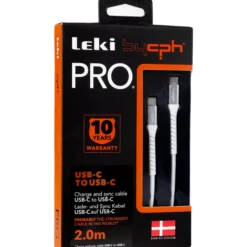 Leki bycph pro cable usb-c til usb-c 2.0 m