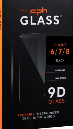 Leki bycph pro glass til iphone 6/7/8 sort