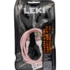 Leki denmark braided pink cable usb-a to lightning 1.0 m